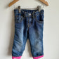 Pink Fleece Lined Jeans / 4T