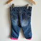 Pink Fleece Lined Jeans / 4T