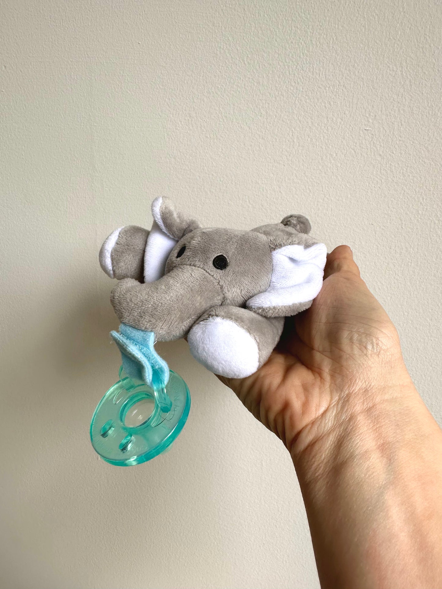 Elephant Stuffy with Soother