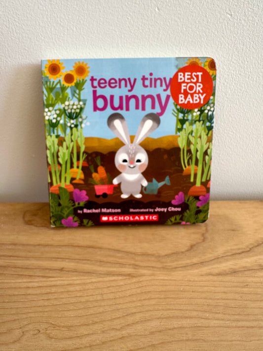Teeny Tiny Bunny Board Book / 0-3 years