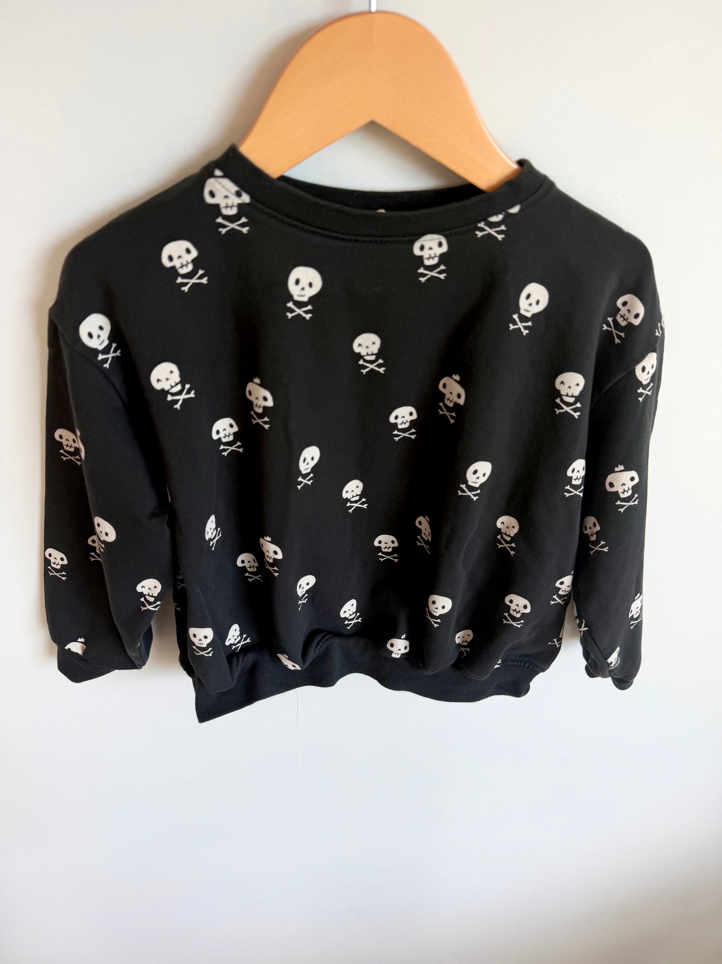 Quincy Mae Skeleton Crewneck / 4T