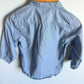 H&M Chambray Half Button Up Top / 12-18m