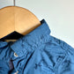 Blue Dino Bones Button Up Top / 12m