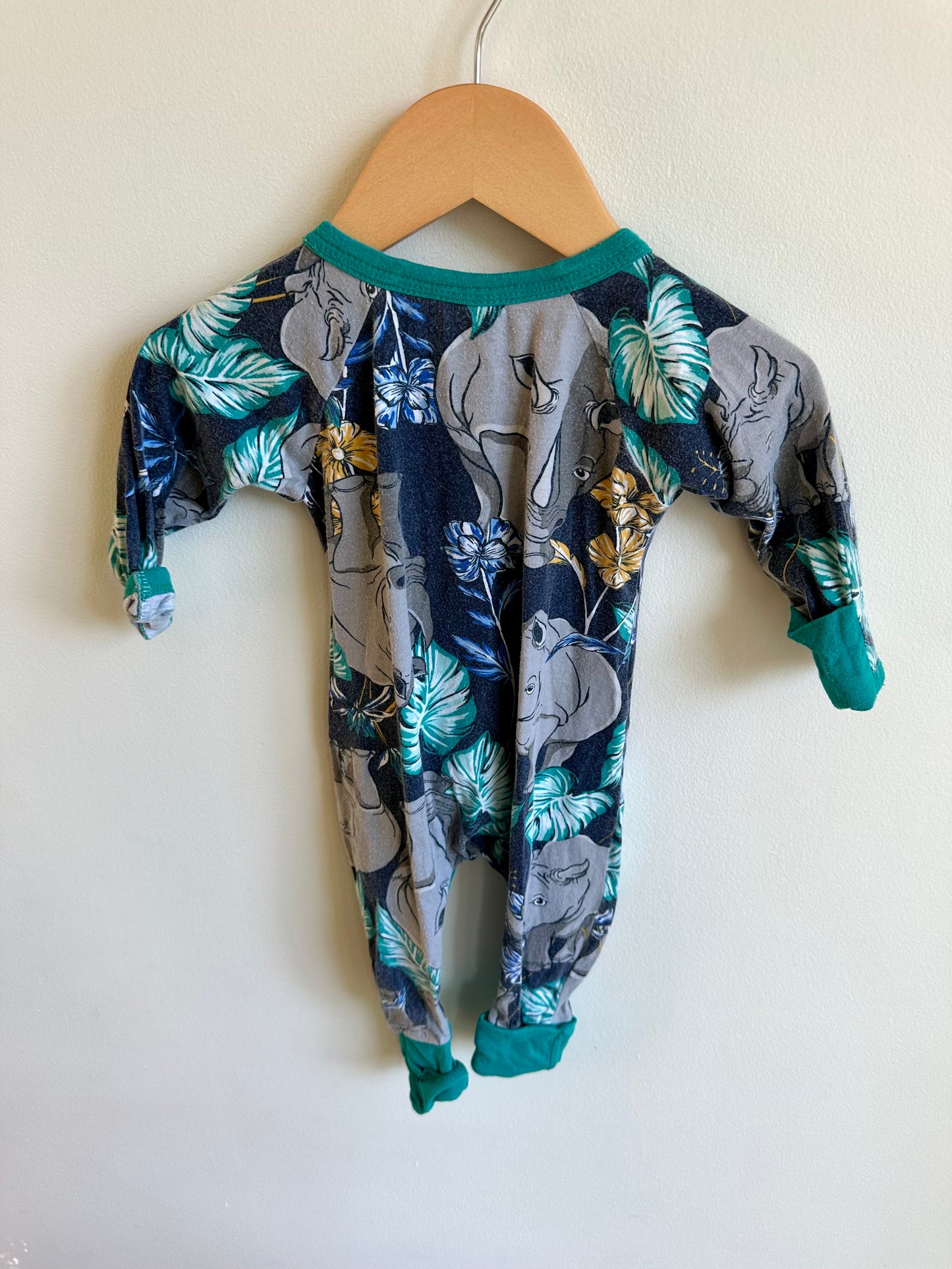 Rhino Long Sleeve Sleeper / 3-6m