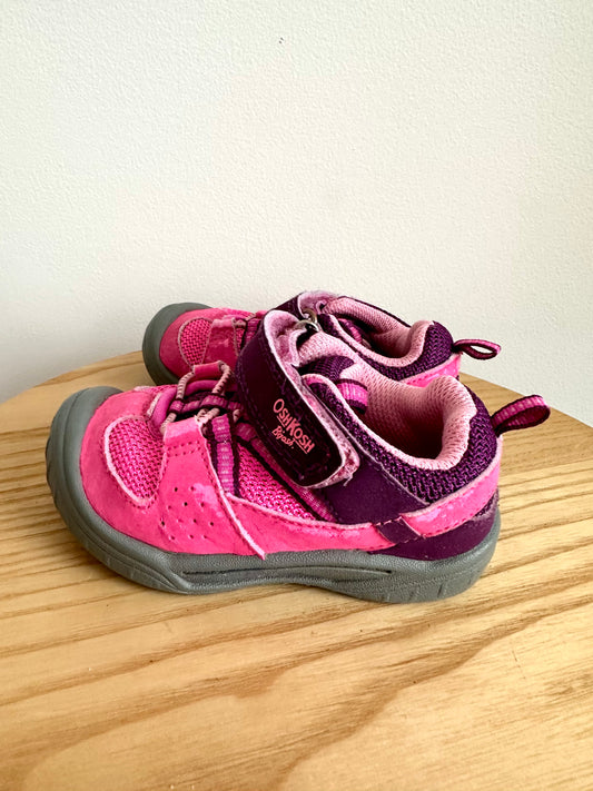 Pink Velcro Shoes / Size 5 Toddler
