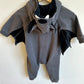 Bat with Wings Jumpsuit / 3-6m