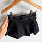 Dark Denim Skirt with Pink Trim / 2T