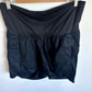 Black Pocket Maternity Shorts / Small