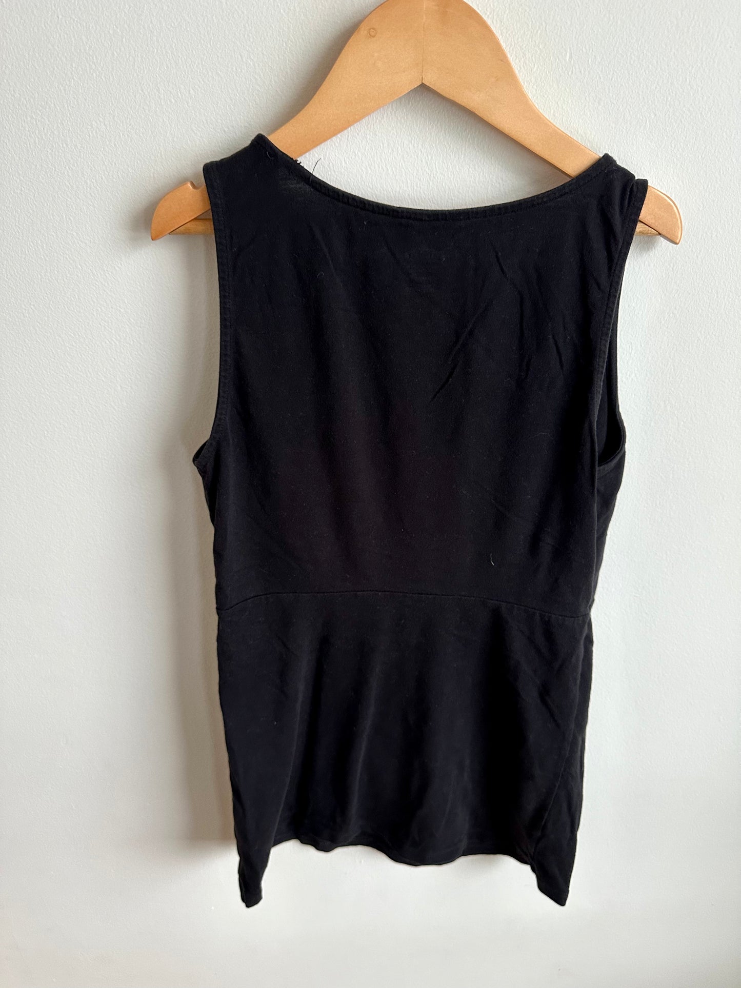 Black Maternity Sleeveless Top / S