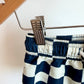 Miles Blue Checkered Shorts / 3T