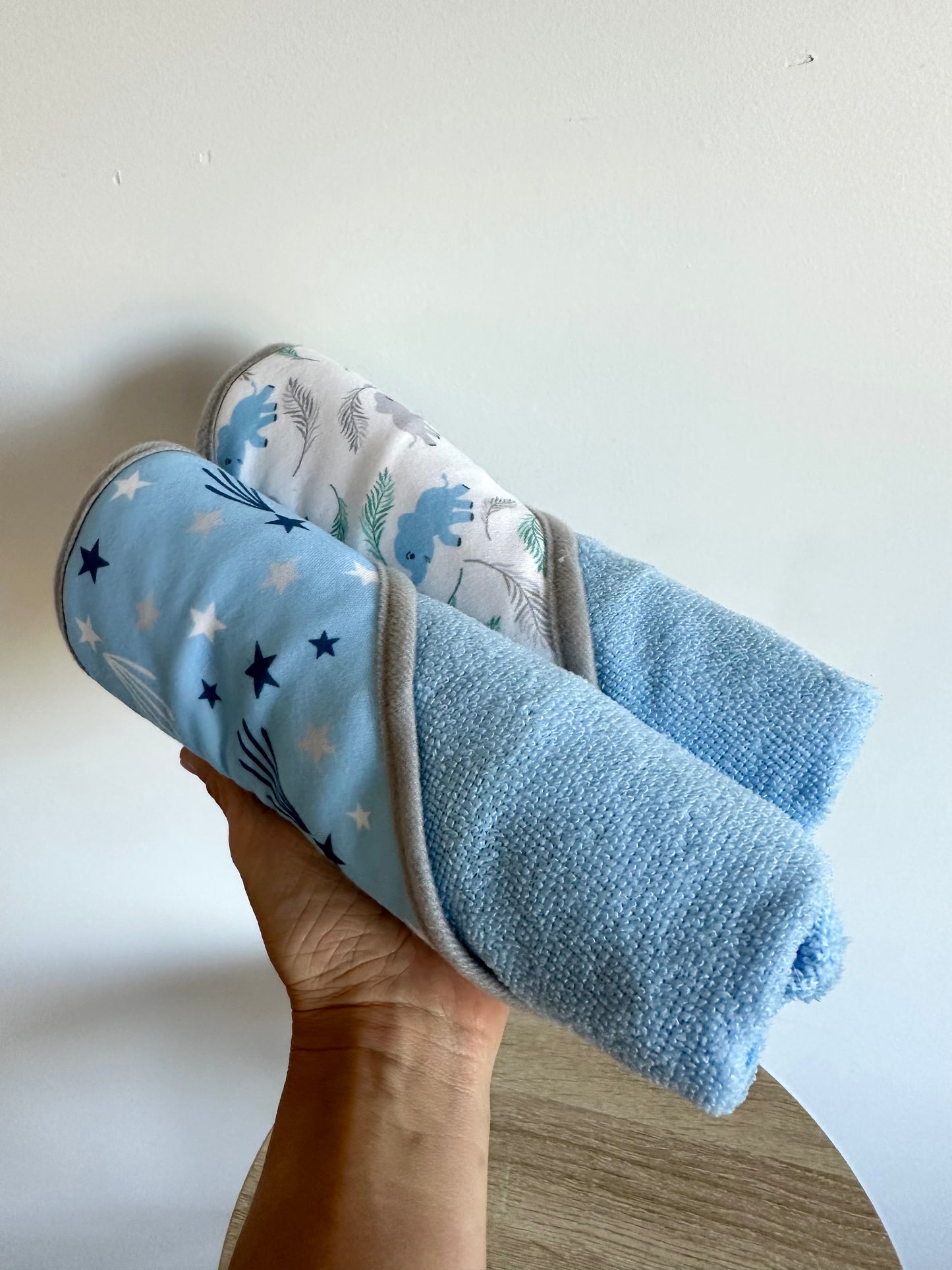 Blue Bath Towels (2) / With tags