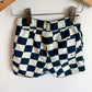 Miles Blue Checkered Shorts / 3T