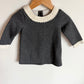 Grey Dress with Trim Detail / 12-18m