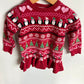 Christmas Penguin Sweater Dress / 18-24m