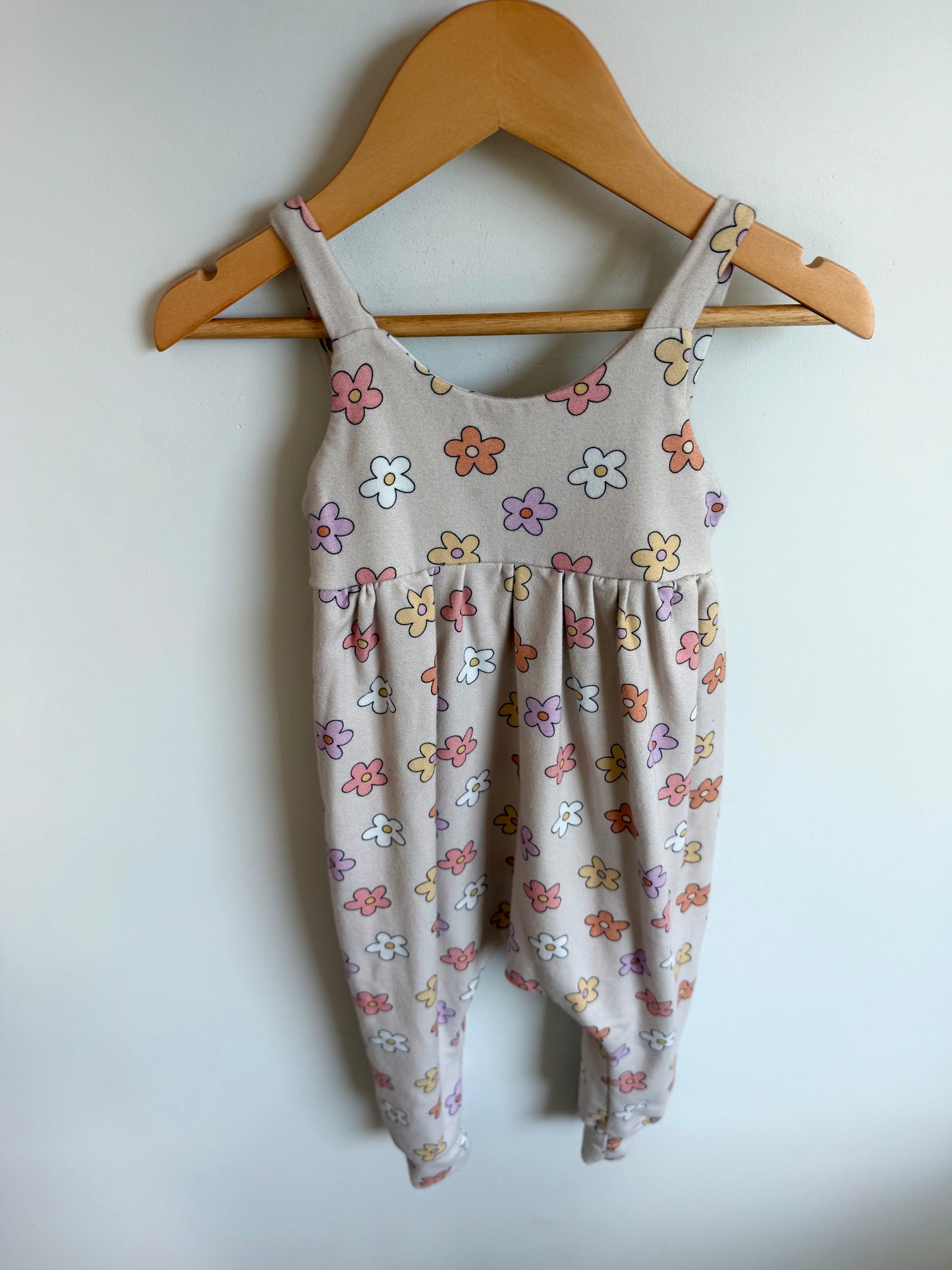 Teddy Little Floral Jumpsuit / 2T
