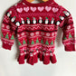 Christmas Penguin Sweater Dress / 18-24m