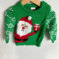Santa Green Sweater / 18m
