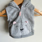 Grey Animal Vest / 3m