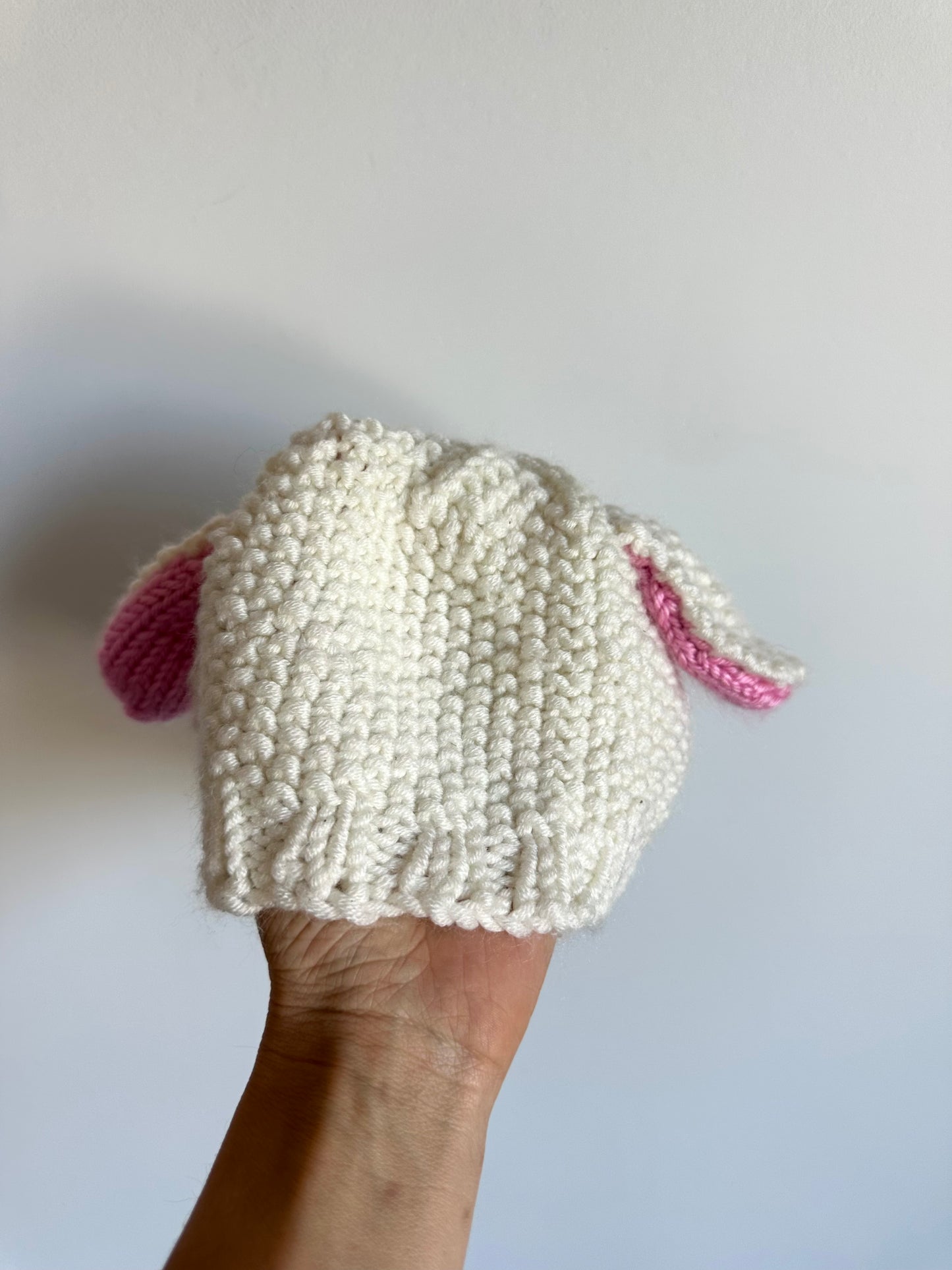 Knit Sheep Beanie / 12m?