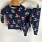 Santa HoHoHo Christmas PJ's / 12m