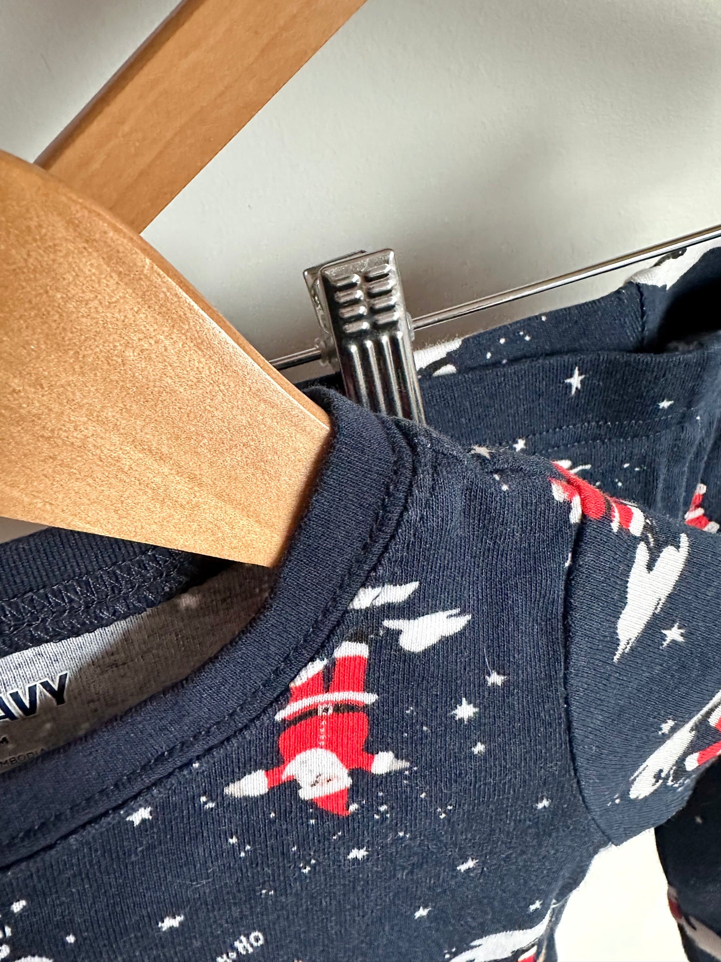 Santa HoHoHo Christmas PJ's / 12m