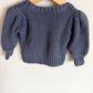 Gap Dusty Blue Cable Knit Sweater / 18-24m
