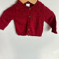 Red Eylet Cardigan / 3m