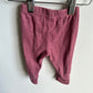 Fuchsia Pants / 0-3m