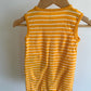 Orange Stripe Turtle Tucan Romper / 18m