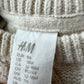Cable Knit Pull Over Sweater / 12-18m
