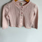 Pink Eyelet Cardigan / 24m