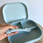 LouLou Lollipop Silicone Plate with Lid and Spoon (No Shipping)