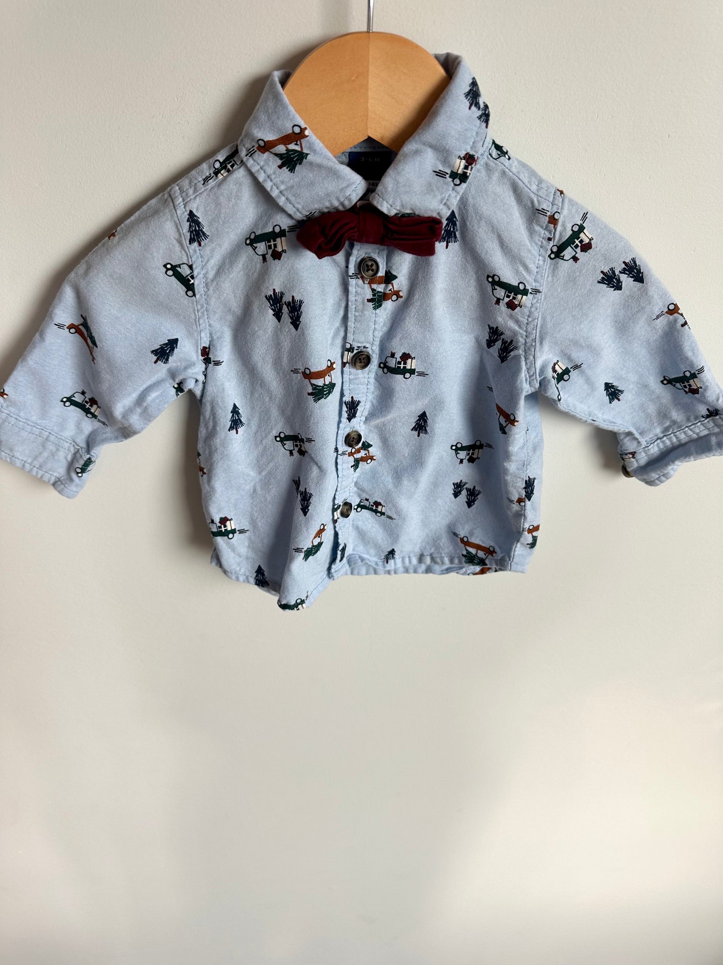 Christmas Tree Top With Bow / 3-6m