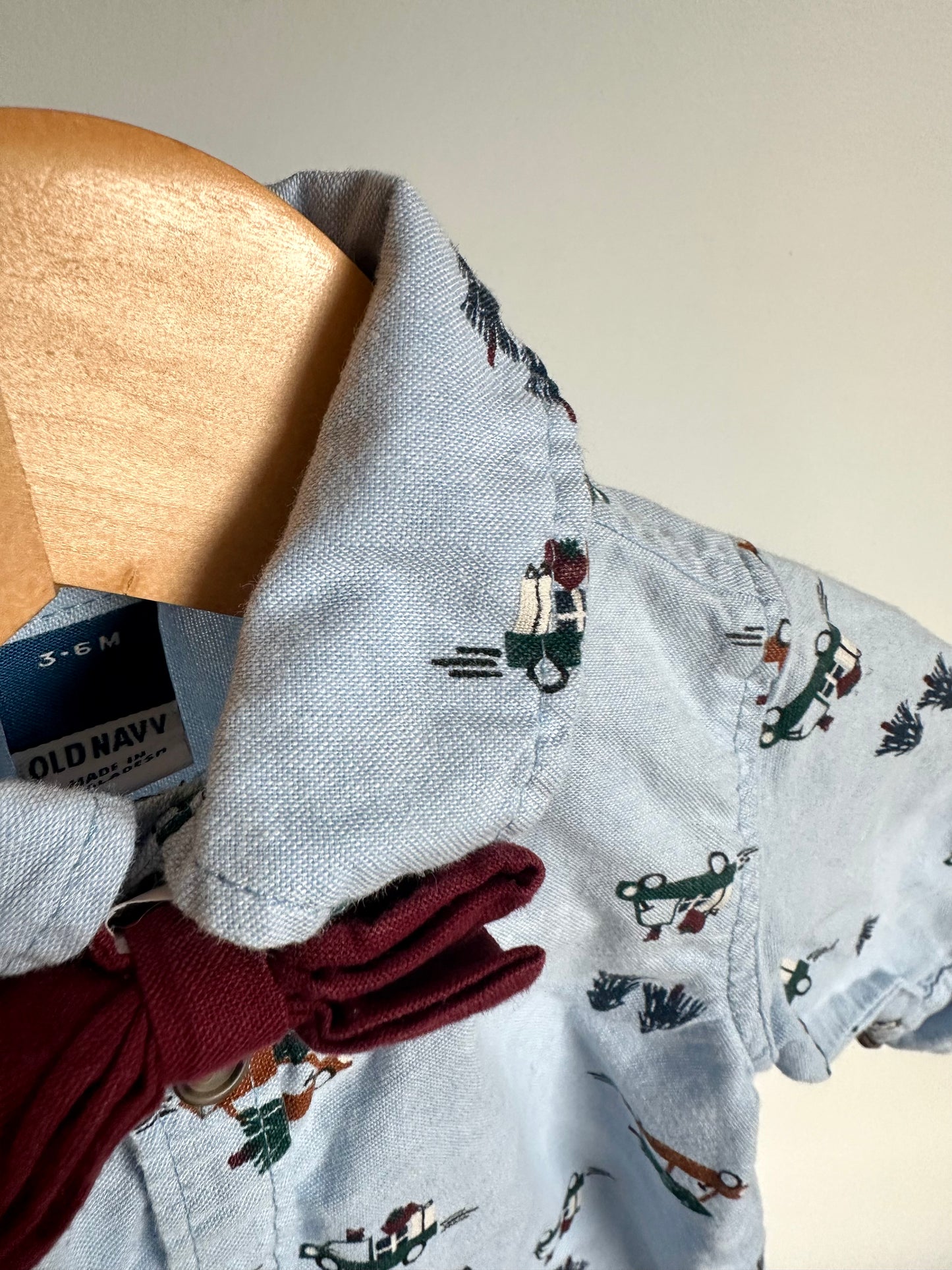 Christmas Tree Top With Bow / 3-6m