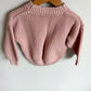 Pink Chunky Knit Sweater / 18m