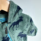 Hatley Moose Fleece Bunting Suit / 6-9m