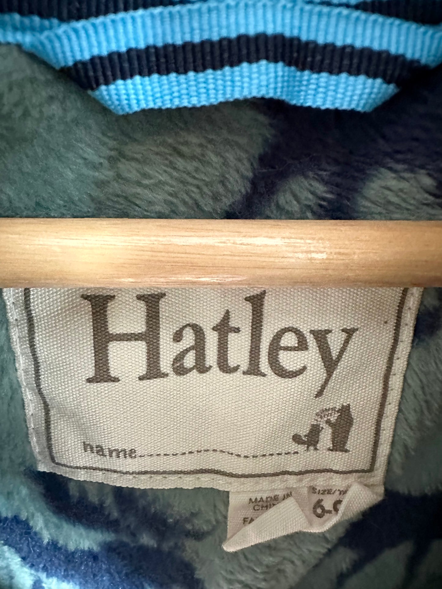 Hatley Moose Fleece Bunting Suit / 6-9m
