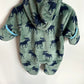 Hatley Moose Fleece Bunting Suit / 6-9m