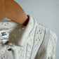 Eyelet Ruffle Collar Sweater / 18m