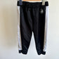 Black Track Pants with Side Stripes / 18m