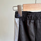 Black Track Pants with Side Stripes / 18m
