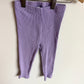 Periwinkle Ribbed Leggings / 18m