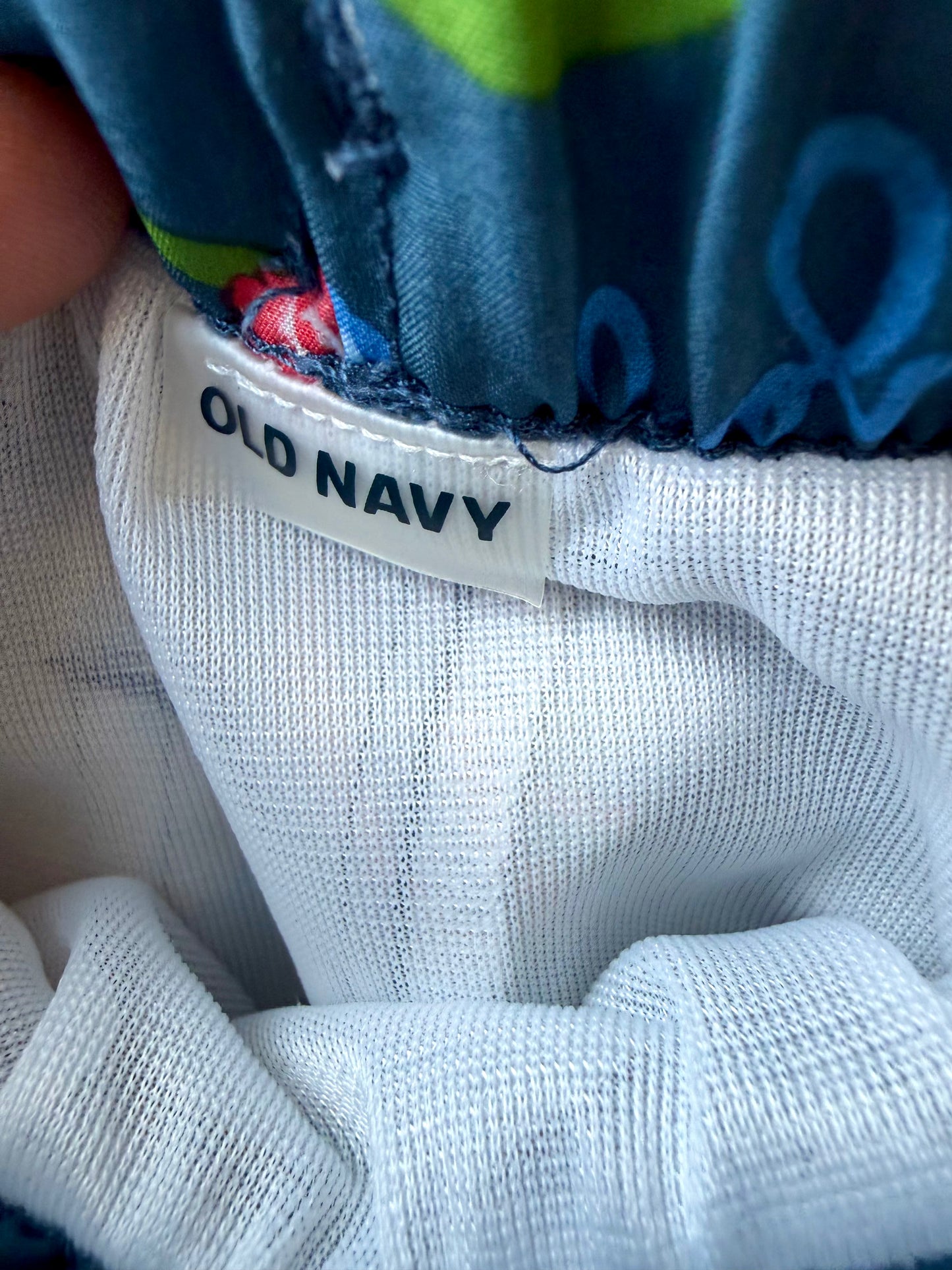 Navy Vacation Vibe Swim Shorts / 4T
