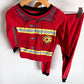 Fire Chief Red PJ Set / 2-3T