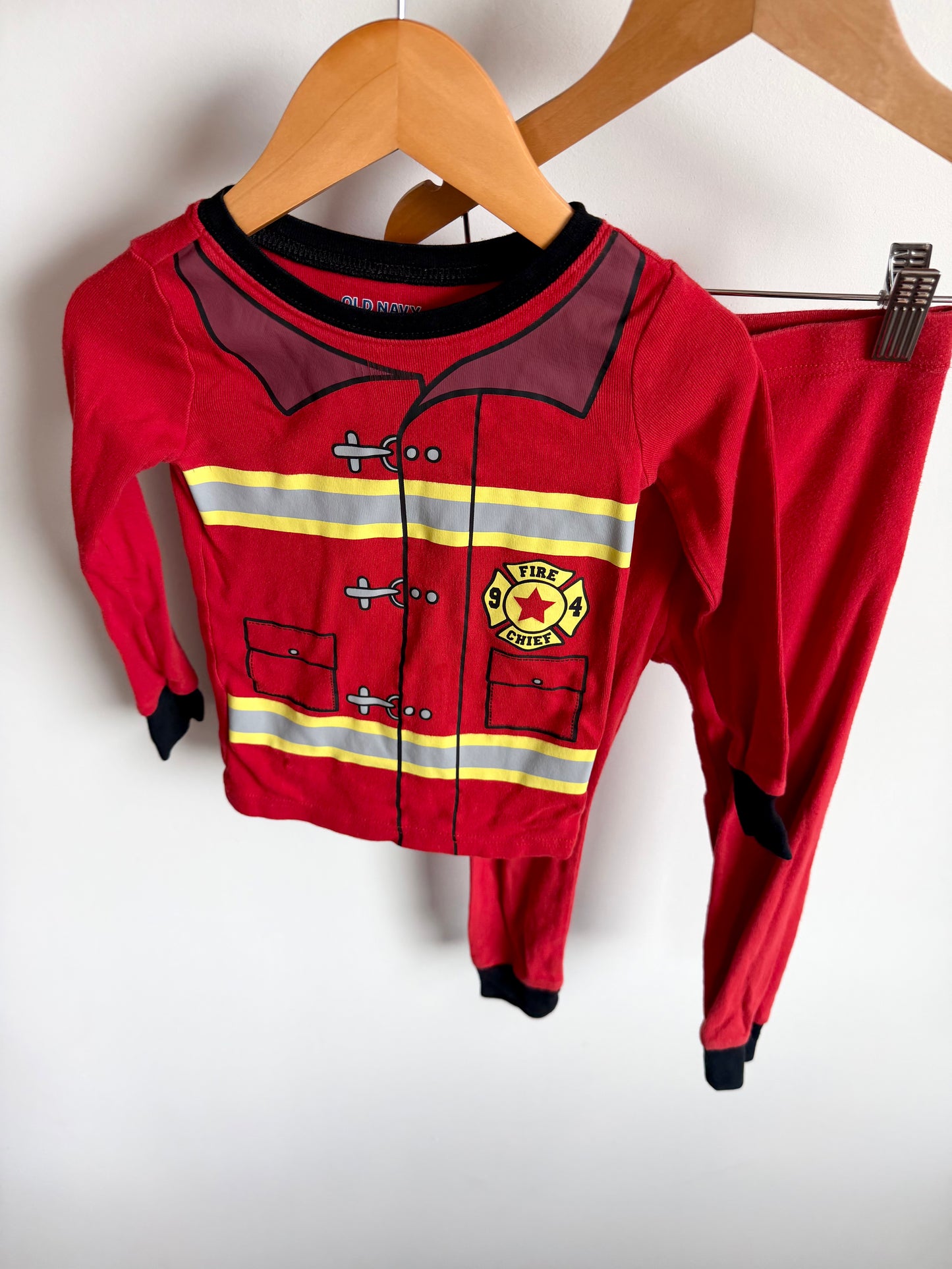 Fire Chief Red PJ Set / 2-3T