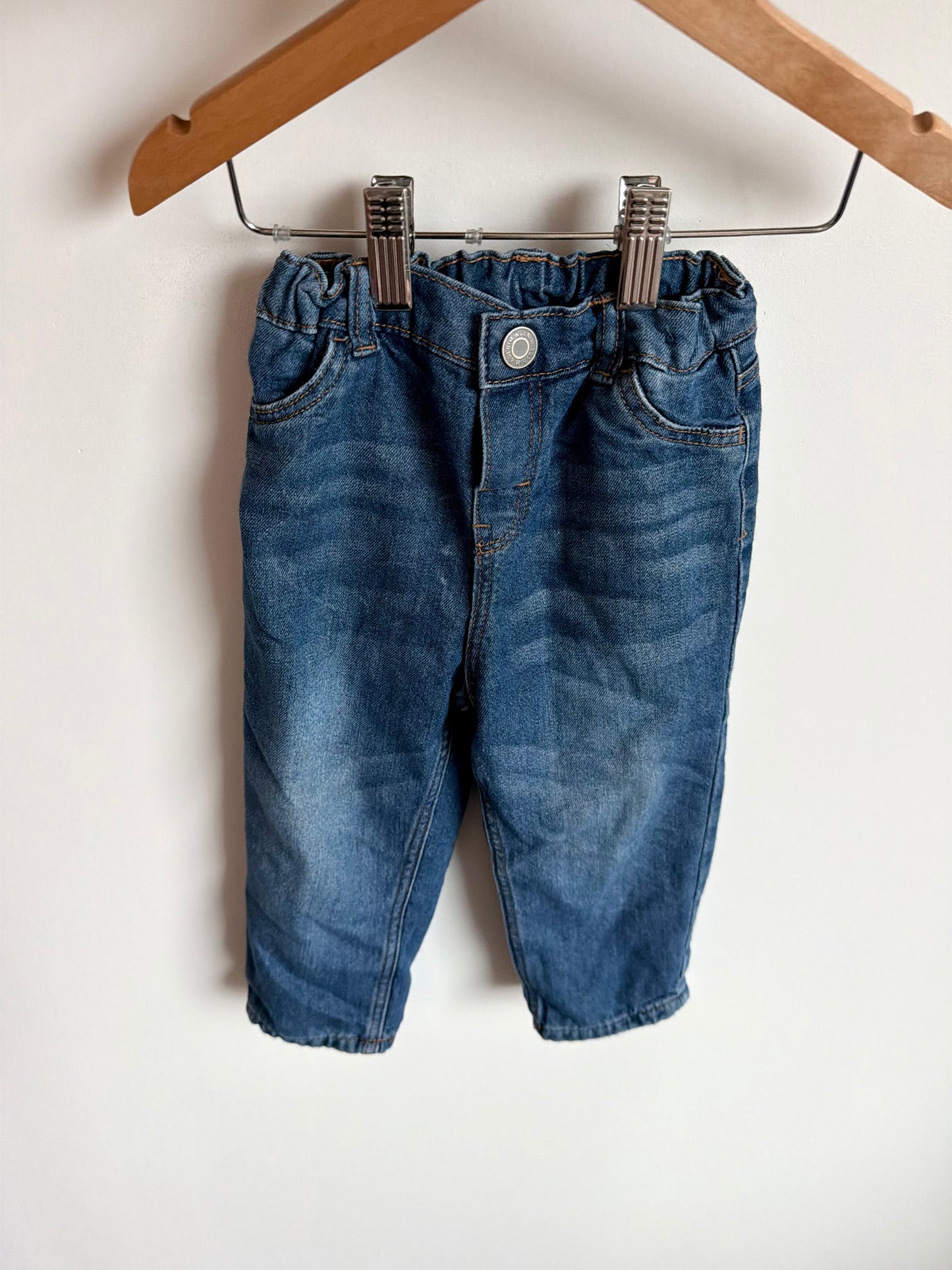 H&M Adjustable Waist Jeans / 12-18m