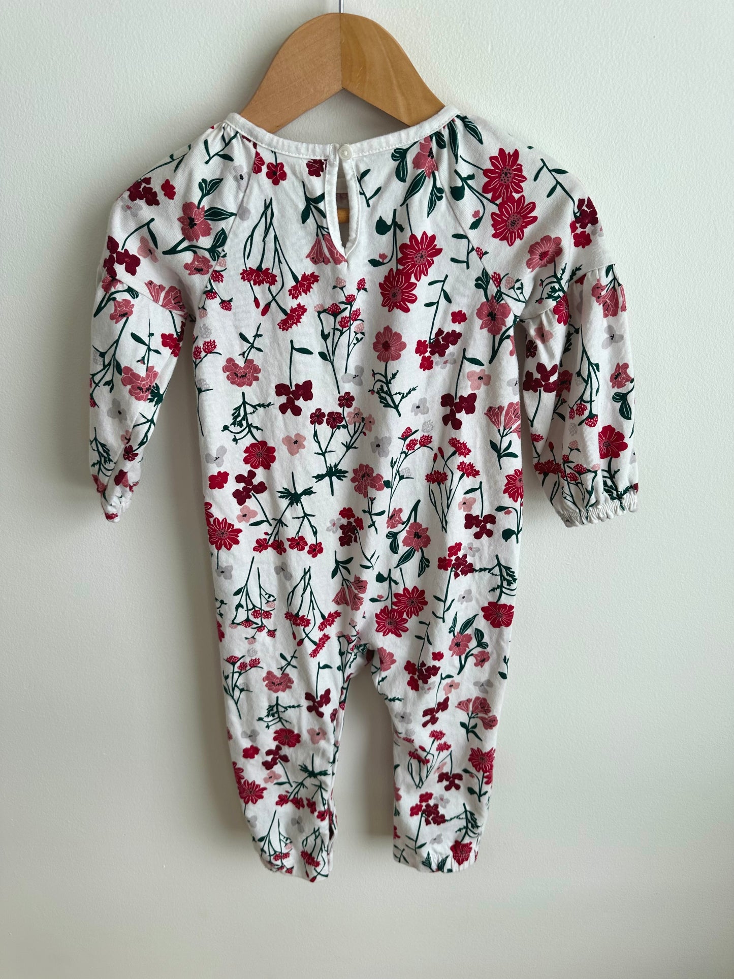 Floral Jumpsuit with Bow / 18m