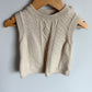 Cable Knit Heart Vest / 12-18m
