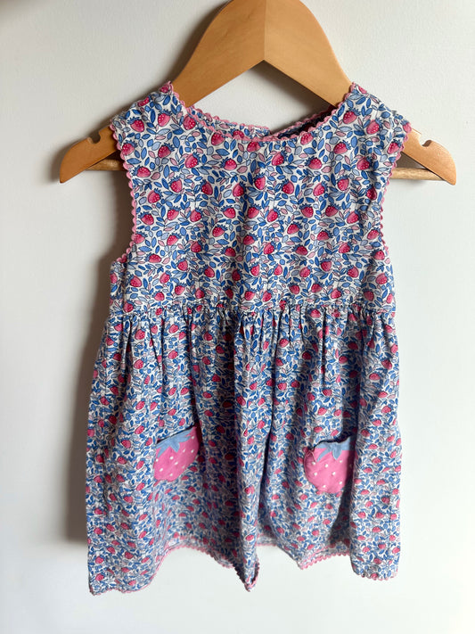 Strawberry Dress / 3-4T