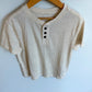 Cream Soft T-shirt / 5 years